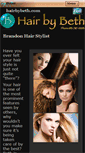 Mobile Screenshot of hairbybeth.com